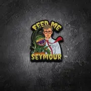 Little Shop of Horrors- Feed me Seymour PVC Morale Patch