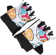 [VALICLUD] Outdoor Sports Gloves for Boys and Girls Elastic Bike Gloves Enhanced Grip