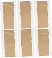 HONMEET Hair Extension Tapes Double Sided 6 Sheets of 12 Pieces Each Hair Tape Replacement for Wigs Double Sided