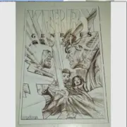 KIRBY GENESIS #2 DYNAMITE COMICS SKETCH VARIANT 2011 NM (9.4)