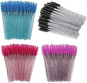 200Pcs Mascara brush,Eyelash Mascara Applicator Wand Brush Spoolies Brush Eyelash Brush,Eyebrow Brushes Applicator Cosmetic Makeup Brushes,Disposable Eyelash Mascara Brush