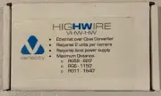 Veracity Highwire VHW-HW Ethernet over Coax Converter