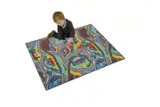 Paradiso Toys Kids Carpet Playmat Rug City, 37.4" x 52.4", PT02911