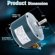 Carrier Condenser Motor 5KCP39EGS070S 1/4 hp, 1100 RPM, 208-230V GE