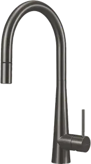 Oliveri Pull Out Goose Neck Gunmetal