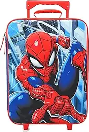 [Fast Forward] Spiderman Boys 16" Soft Luggage - Cute & Durable Carry-On Suitcase for Travel 16X12X5, Spiderman 16", Soft Luggage, 16" Soft Luggage