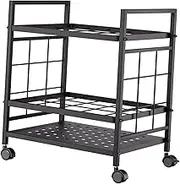 Perfk Blueprint Storage Rack Blueprint Holder Metal Storage Cart Roll File Holder for Home Construction Plan Indoor Wrapping Paper