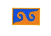 Flag patch patches embroidered iron / sew badge backpack cloth karmapa budhist
