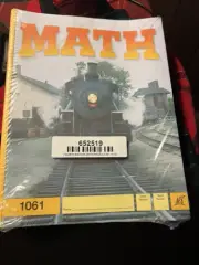 Bundle Of ACE Math Workbooks & Answer Ky for Middle School 1061-1072,4th Editio
