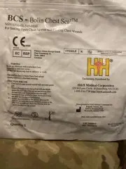 Bolin Chest Seal Sterile Occlusive Direct Wound Dressing BCS01 By H&H. 2023