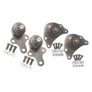 4 Lower+upper Ball Joints for TOYOTA HILUX 2WD LN85 LN90 RN85 RN90 YN92 88-97