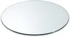 36" Inch round 1/4" Thick Clear Glass Table Top with Flat Polished Edge and Temp
