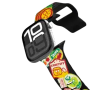 Apple Watch Series 10 (42mm) Impact Band Sakamoto Days Sticker Watch Band