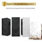 .›1.4m X 0.5m Fabric Dustproof Protective Cloth Cover Stereo Speaker Mes GHB