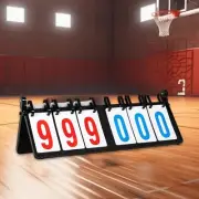 Flip Scoreboard 6 Digit Score Counter for Badminton Basketball Sports Games