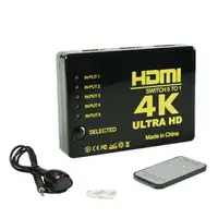 在飛比找樂天市場購物網優惠-HDMI切換器 3進1出 5進1出 切換盒 擴充分配器 切換