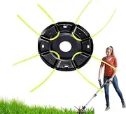 Trimmer Head | Trimmer Head Replacement,Wheel Cutter Parts for Yard Mowing Machine Lawn Edger Outdoor Garden Mower