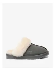 [EVERAU] Muffin Slipper Suede in Grey