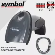 Symbol DS6708-SR20007ZZR Barcode Scanner Wired Handheld Bar Code Scanner Reader