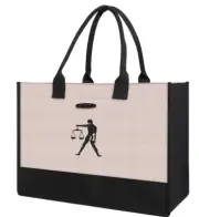 Aricsen 12 Zodiac Signs Fabric Canvas Tote Bag Handles Reusable Grocery Shop