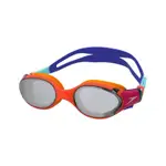 SPEEDO BIOFUSE2.0 兒童運動泳鏡-抗UV 防霧 蛙鏡 游泳 SD800336415944 橘黑桃紅