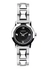 NIXON MINI B A339 000 00 Black Analog Dial Stainless Steel band Retail $150