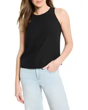 Nic+Zoe Rumba Linen Pop On Tank