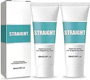 2023 New Protein Correcting Hair Straightening Cream, Maigoole Hair Straightening Cream for Curly Hair,Nourishing Fast Smoothing Collagen Hair Straightener Cream for All Hair Types-60Ml