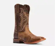 Ariat® Men's Point Ryder Tan & Burnt Brown Square Toe Boots 10042471