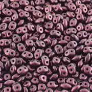 Polychrome Dark Amethyst Superduo Beads (DU0523980-94106-TB)