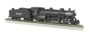BACHMANN 54405 HO SCALE Frisco #4027 2-8-2 Light Steam Loco w/ Med Tender DC