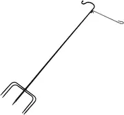 GANAZONO Anti-Rust Iron Shepherd Hook for Outdoor Garden Decorative Stake Pole Stake Hanger for Flower Pot Lanterns Bird Feeders