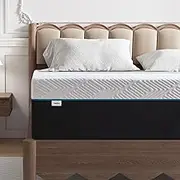 Twolike Queen Mattress, 20cm Thickness Medium Firm Queen Size Mattress in Box, Comfortable and Pressure Relieving