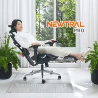 在飛比找momo購物網優惠-【NEWTRAL PRO】全球首創 腰部自動追蹤人體工學椅 