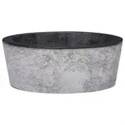 Sink Black Ø40x15 cm Marble