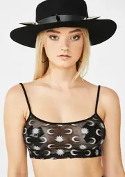 [Dolls Kill] Over The Moon Blink Top