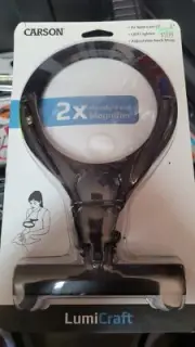 L.E.D. Hands Free Magnifier
