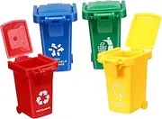 Totority Sets Toy Garbage Bins for Toddlers Boys and Girls Garbage Classification Toys Truck Recycling Theme Pcs