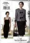 Vogue Pattern V7900 - the Vogue Woman - Dress & Jacket