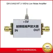 QM-LNA0218T 2-18GHz High-Gain LNA Amplifier RF Broadband Receiver Amplification
