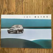 1996 MAZDA 121 METRO AUSTRALIA BROCHURE