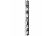 APC by Schneider Electric AR7580A Cable Organizer - Black - 2 Each Pack - TAA Compliant - Cable Pass-through - 42U Rack Height