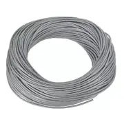 24AWG 24 Gauge Stranded Hook-Up Wire PVC Tinned Copper Wire 50m/164ft Gray
