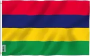 Anley Fly Breeze 3x5 Feet Mauritius Flag - Mauritian Flags Polyester