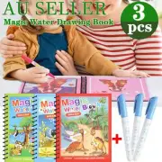 Painting Pen For Kids Water Drawing Book Magic Doodle Coloring Book Learning AU