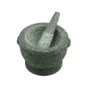 Avanti Rough Grey Mortar And Pestle 11cm X 17cm