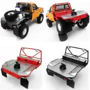 Metal Car Body Rear Bucket Fender Mudguard Lamp for RC4WD 1/10 TF2 Mojave RC Car