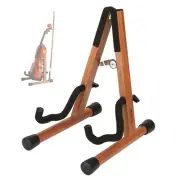 Ukulele Stand, Wood Violin Stand with bow holder, Wooden Stand for Mini Small...
