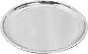 Vankey 16in Stainless Steel Drip Pan for Kamado Joe Classic Joe & Big Joe, Large & XLarge Big Green Egg Grills, Stainless Steel Pizza Tray Pizza Pan for Turkey Baking, Roast Chicken