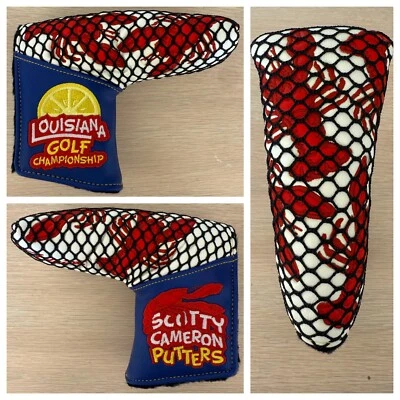 2017 Scotty Cameron Louisiana Golf Fresh Catch Crawfish Blade Putter Headcover